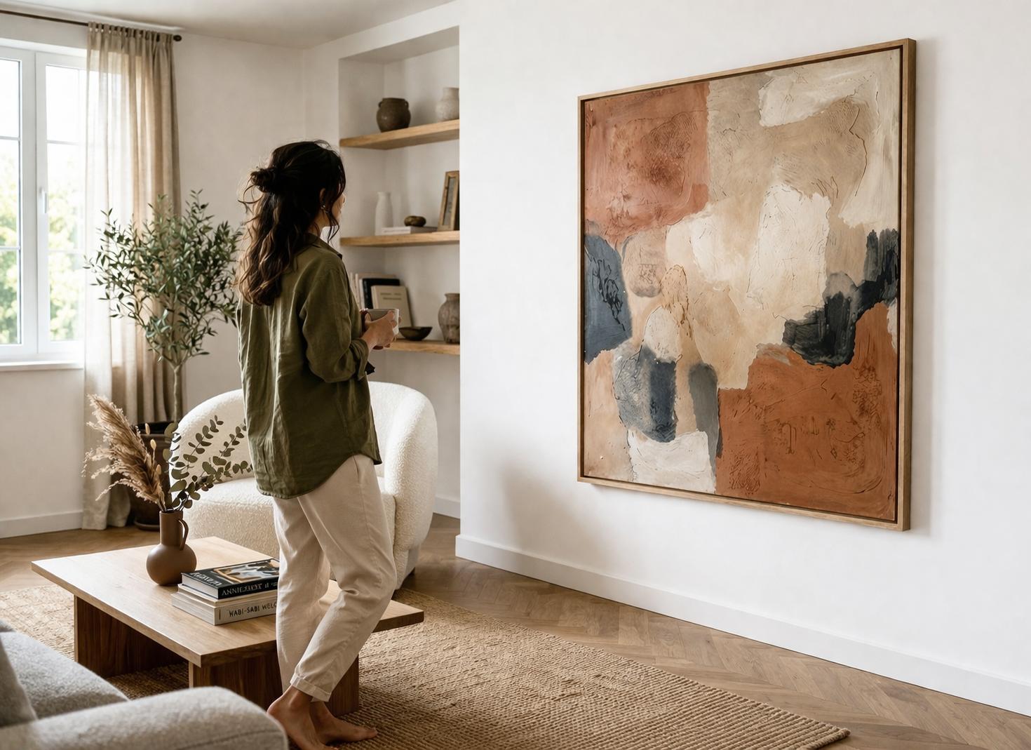 Toprak Katmanı El Yapımı Tablo