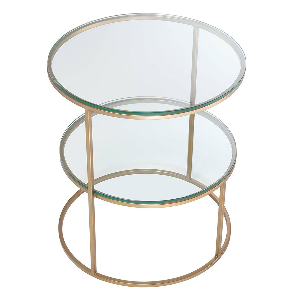 Tower Gold Metal Yan Sehpa