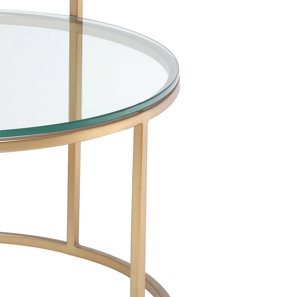 Tower Gold Metal Yan Sehpa