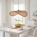Summer Doğal Rattan Sarkıt Avize