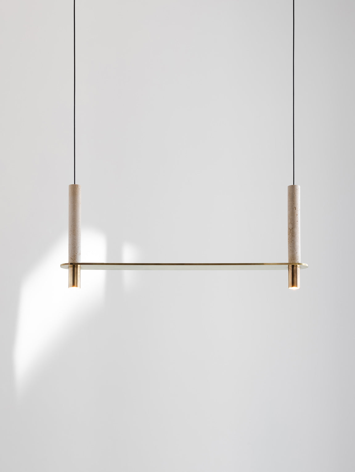 Traverten Özel Tasarım Avize 8