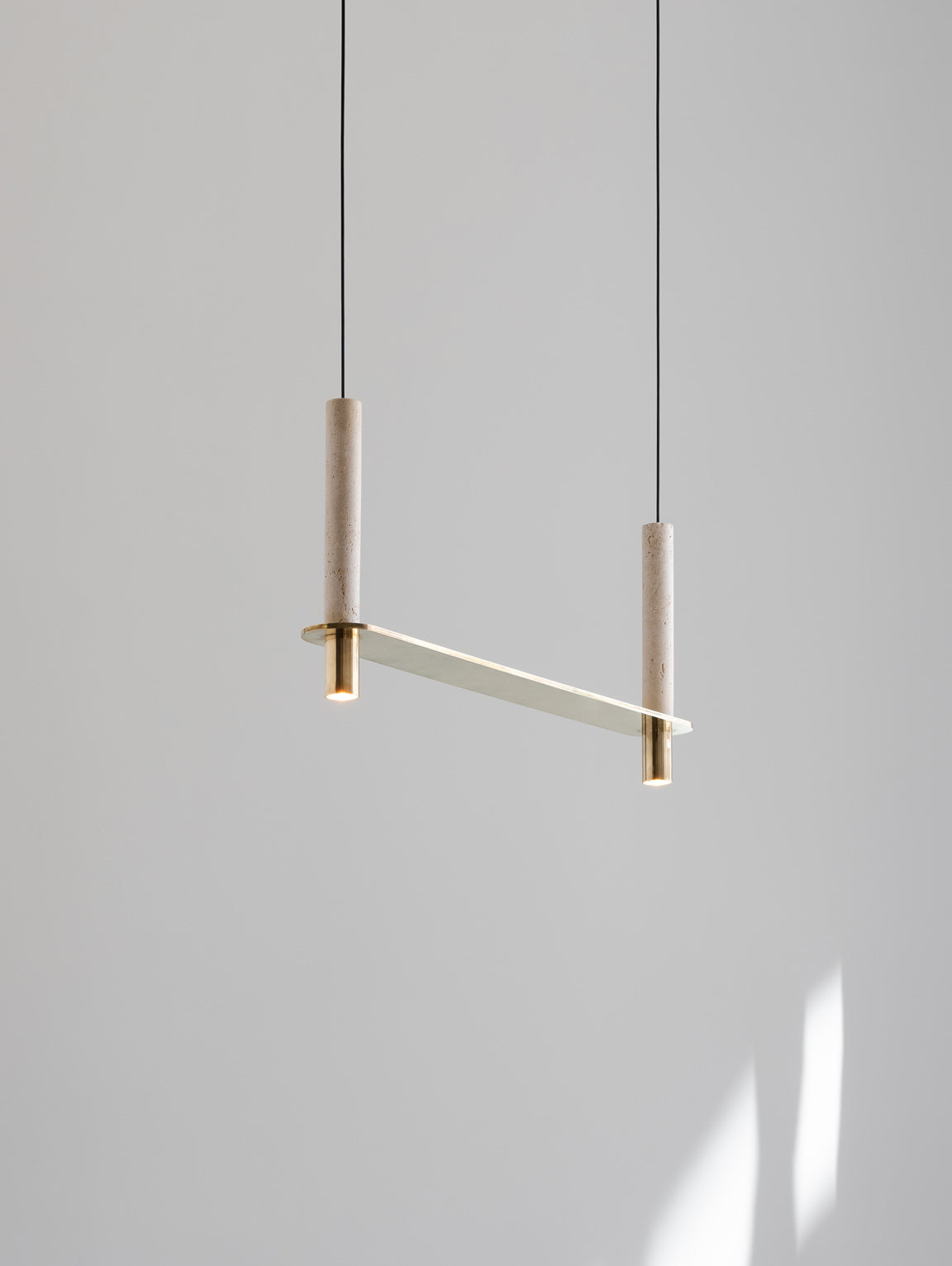 Traverten Özel Tasarım Avize 8