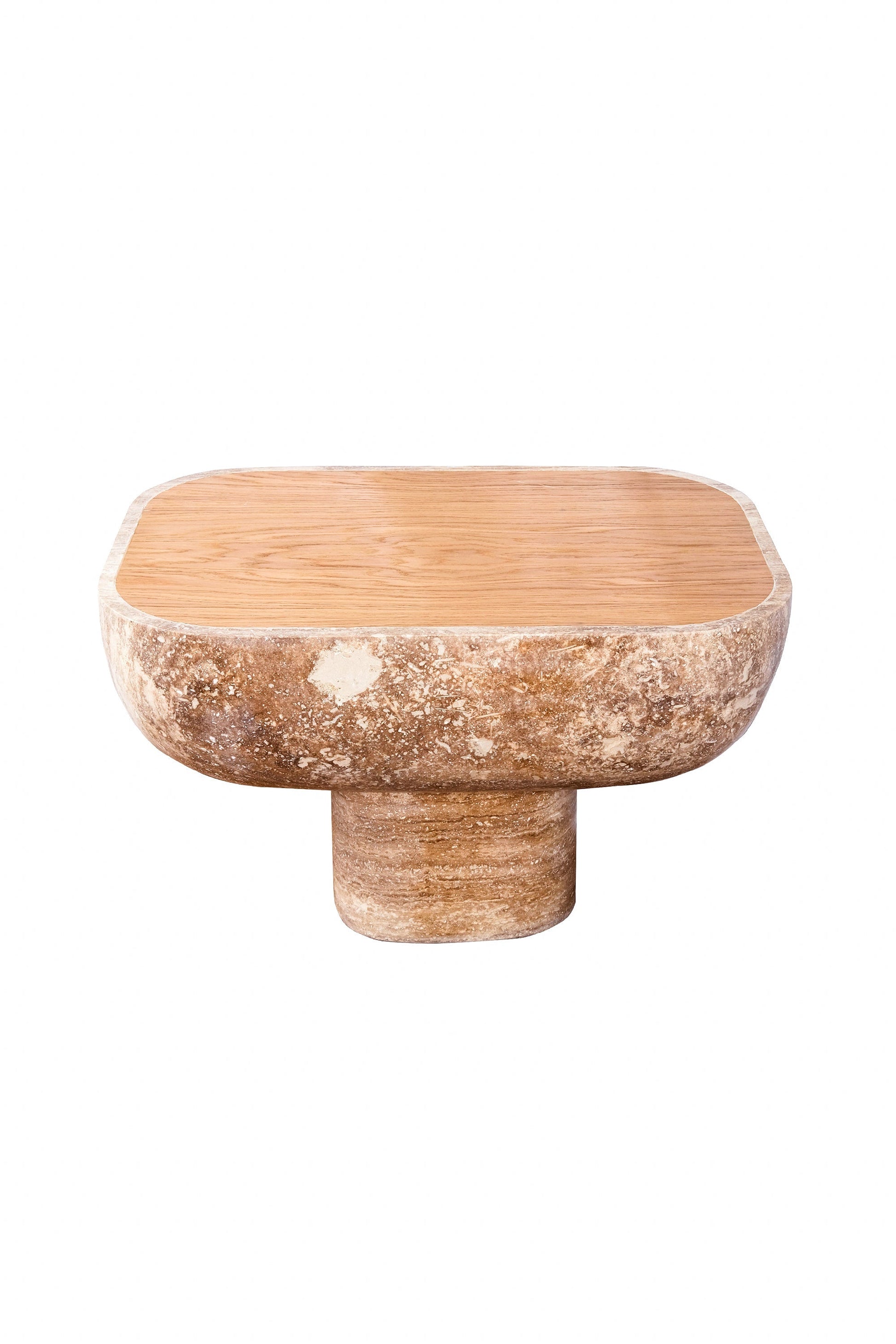 Traverten Sehpa Geniş