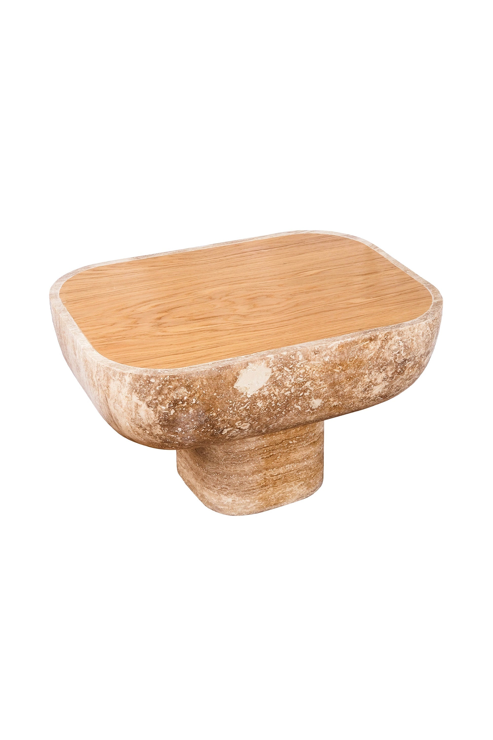 Traverten Sehpa Geniş