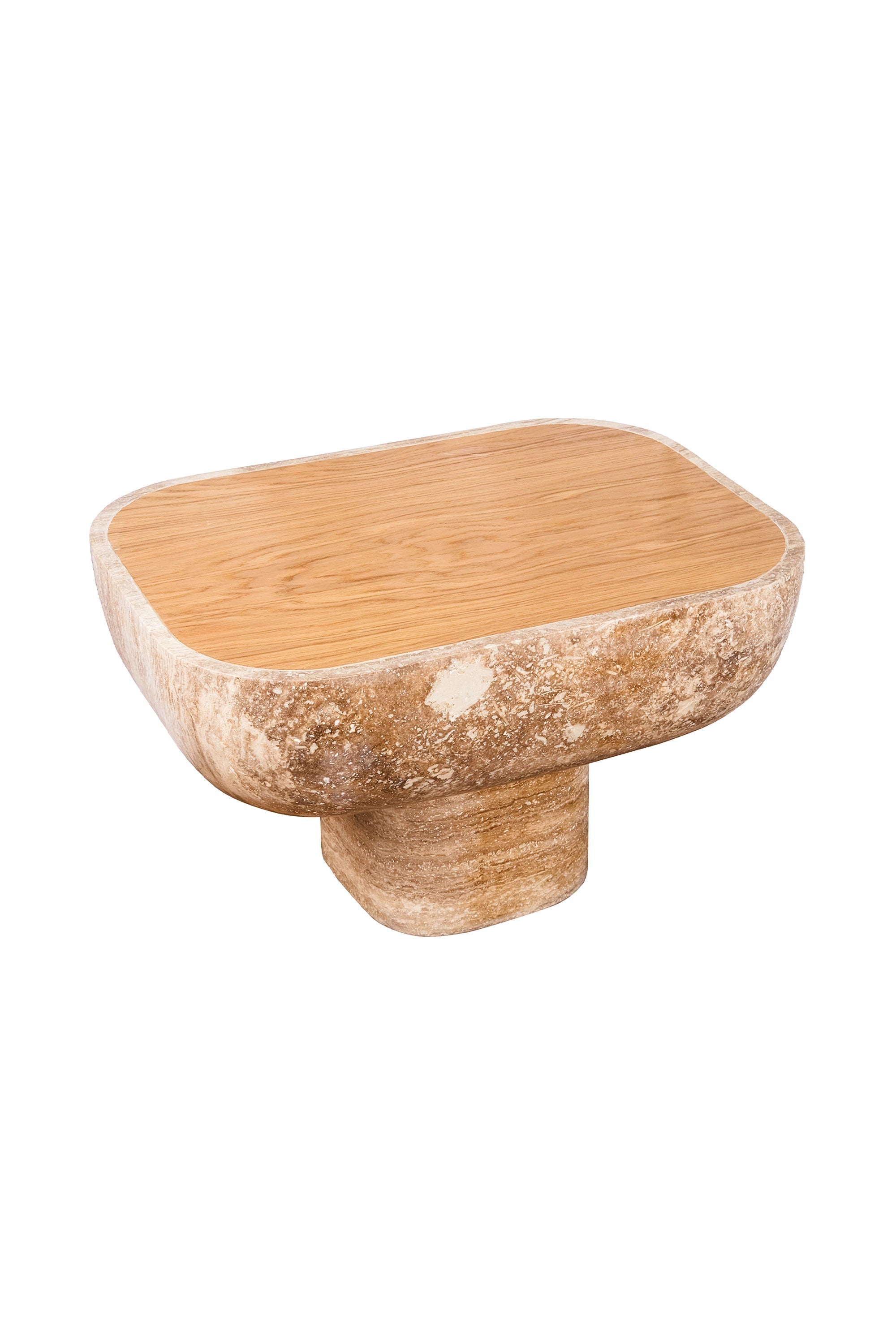 Traverten Sehpa Geniş