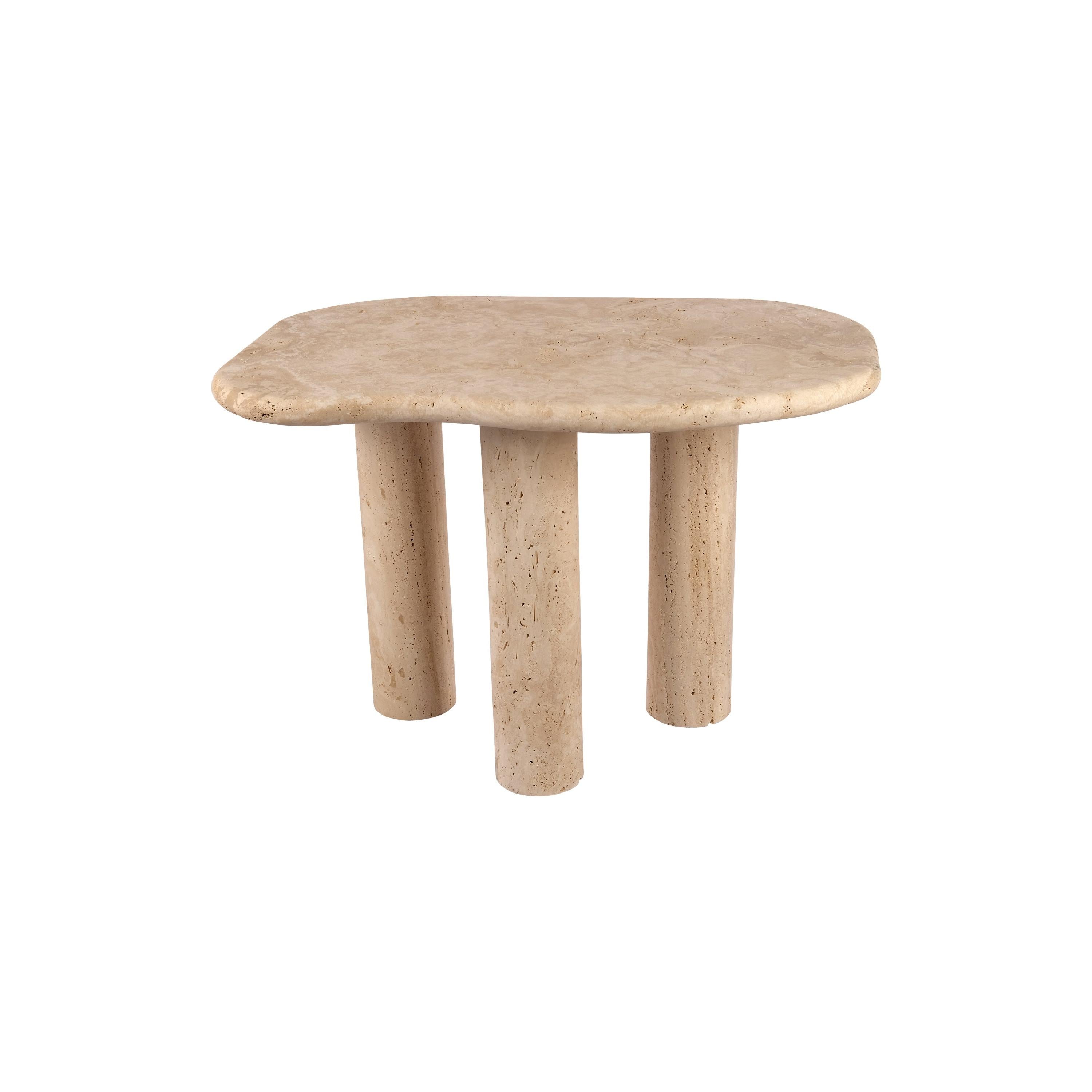 Traverten Waves Yan Sehpa