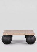 Travertine Ahşap Orta Sehpa-Latanwood-NowShopFun