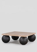 Travertine Ahşap Orta Sehpa-Latanwood-NowShopFun