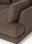 Tribeca Bouclé U-Tipi Koltuk 356cm Modern Lüks Salon Mobilyası