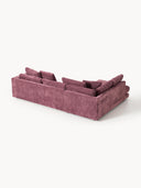 Tribeca Modern Lüks Köşe Koltuk 274 cm Aubergine