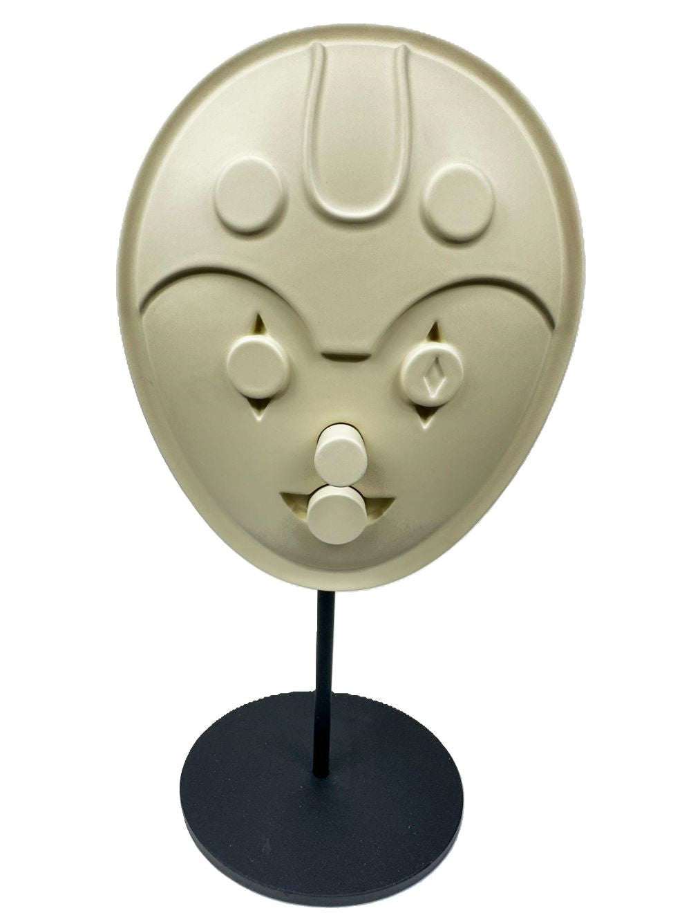 Tribu Mask Oval 2. Matt Ecrue Figür-Dekoratif Ürün-BOSA-NowShopFun
