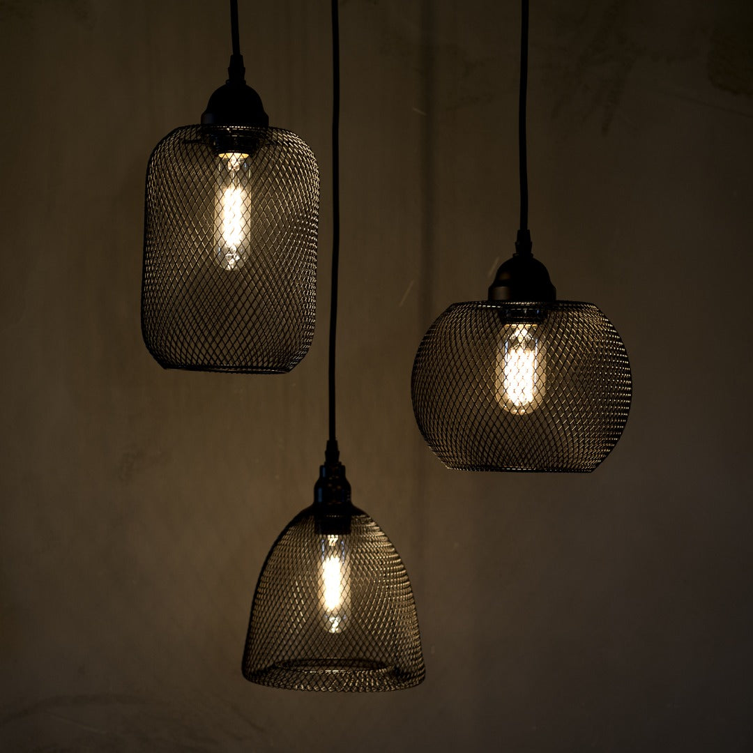 Trio Mesh Sarkıt Lamba-Tavan Aydınlatması-livingstore-NowShopFun