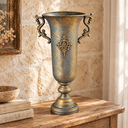 Trofeo Kulplu Bronz Metal Vazo