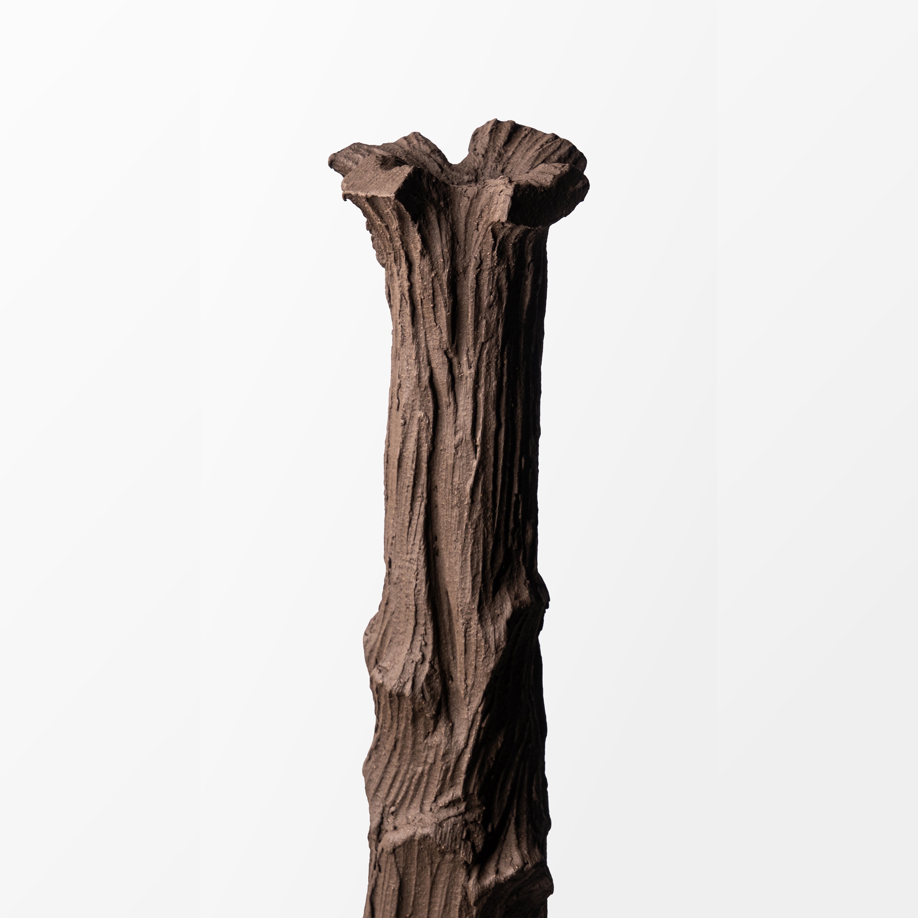 Trunk Sculpture Seramik Şamdan - Tall
