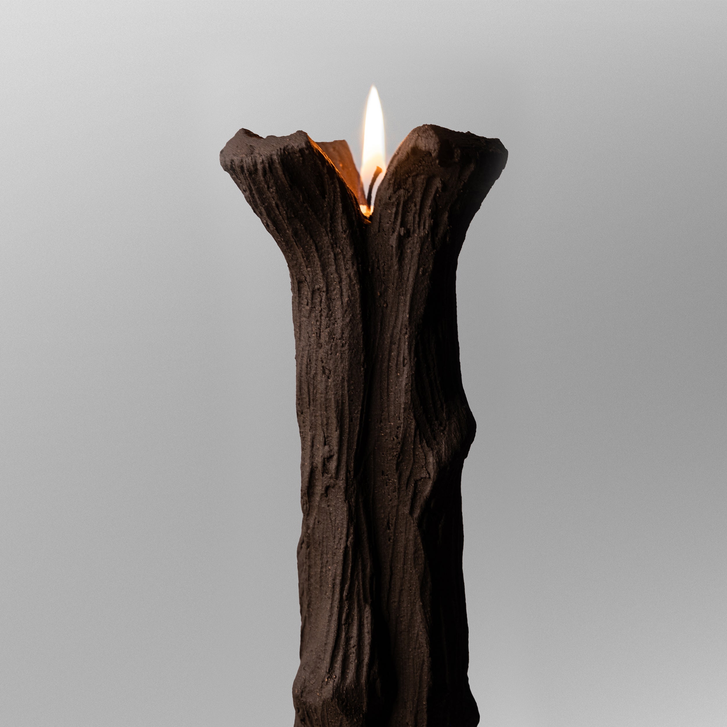 Trunk Sculpture Seramik Şamdan - Medium