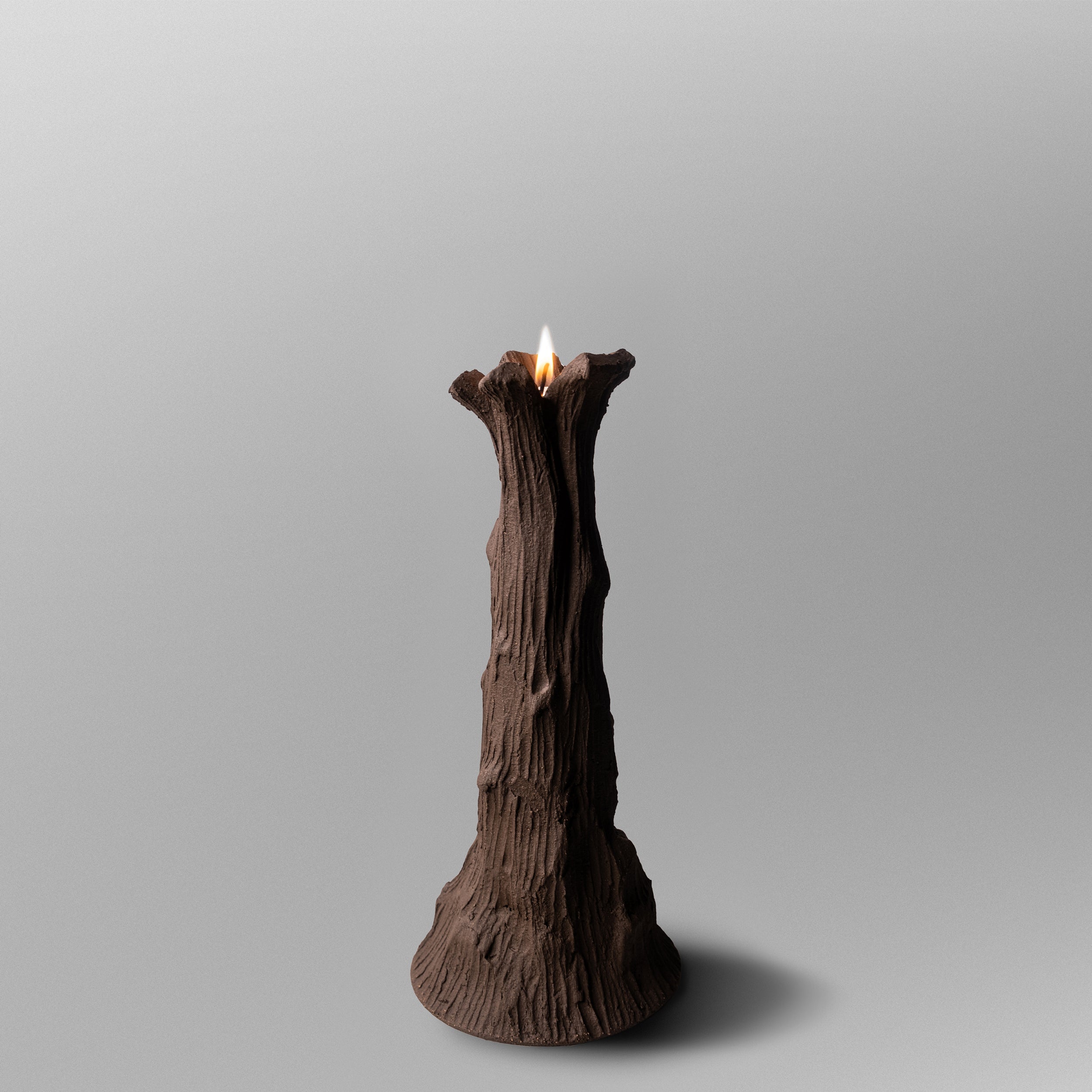Trunk Sculpture Seramik Şamdan - Small