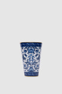 Royal Blue Blanc Beyaz Porselen Vazo