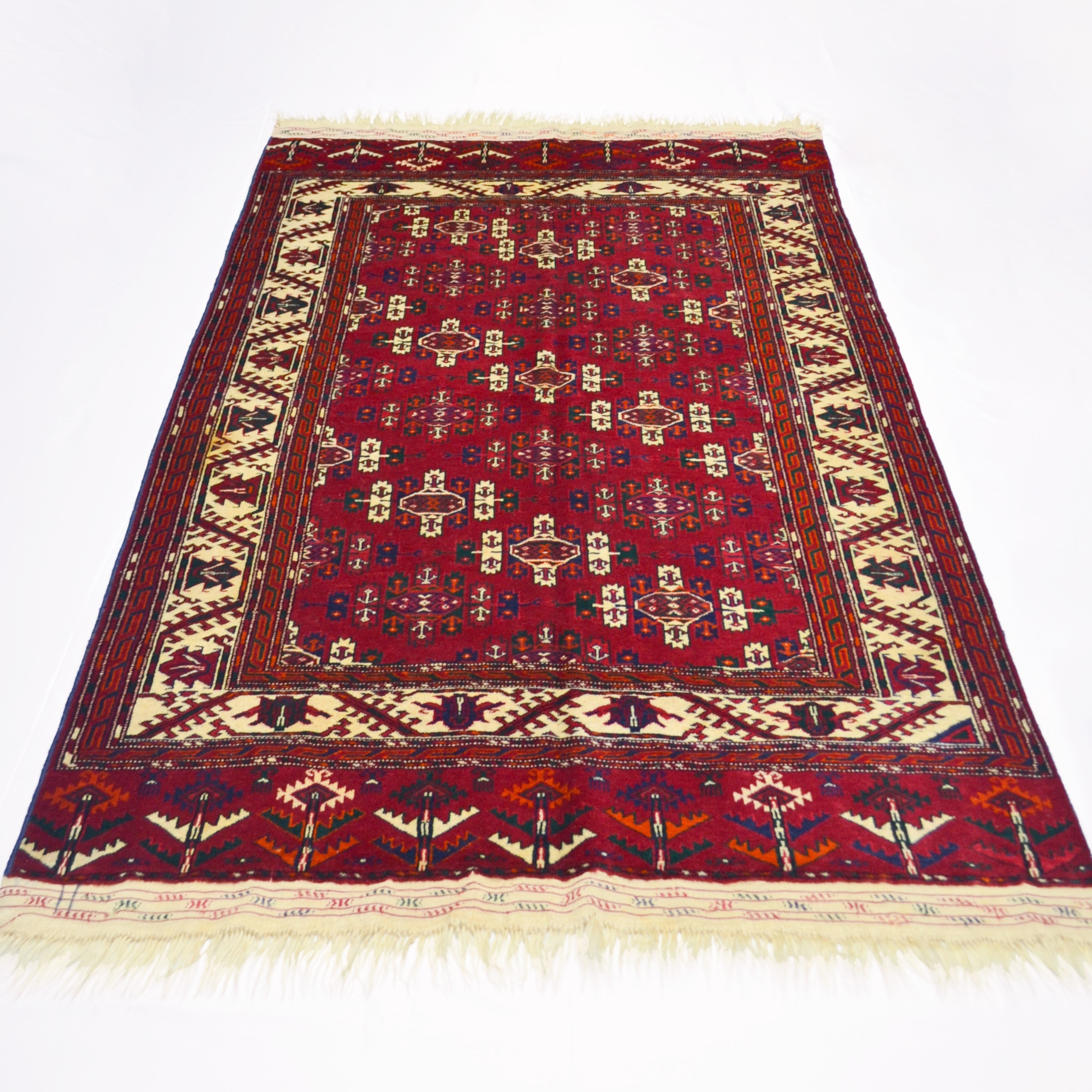 Türkmen Buhara El Dokuma Halısı 130x193 cm