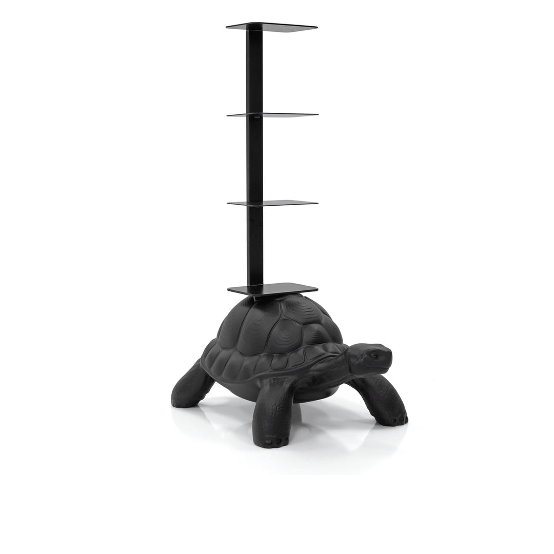 Turtle Carry Siyah Kitaplık-Kitaplık-Qeeboo-NowShopFun