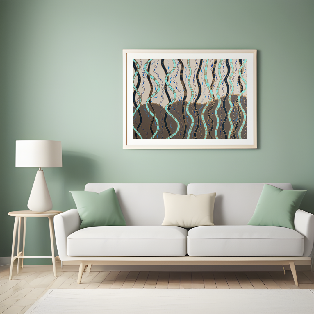 Tuval Üstü Akrilik Tablo