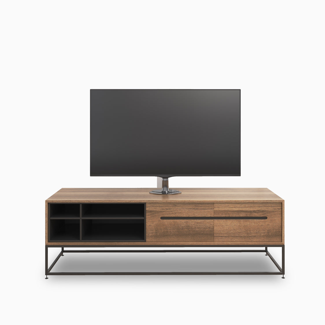 Milas Mid Kahverengi Ahşap Tv Sehpası