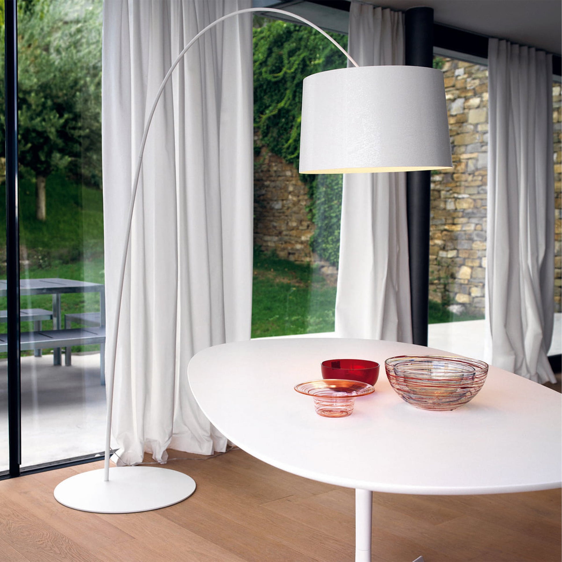 Twiggy Led Beyaz Yer Aydınlatması
