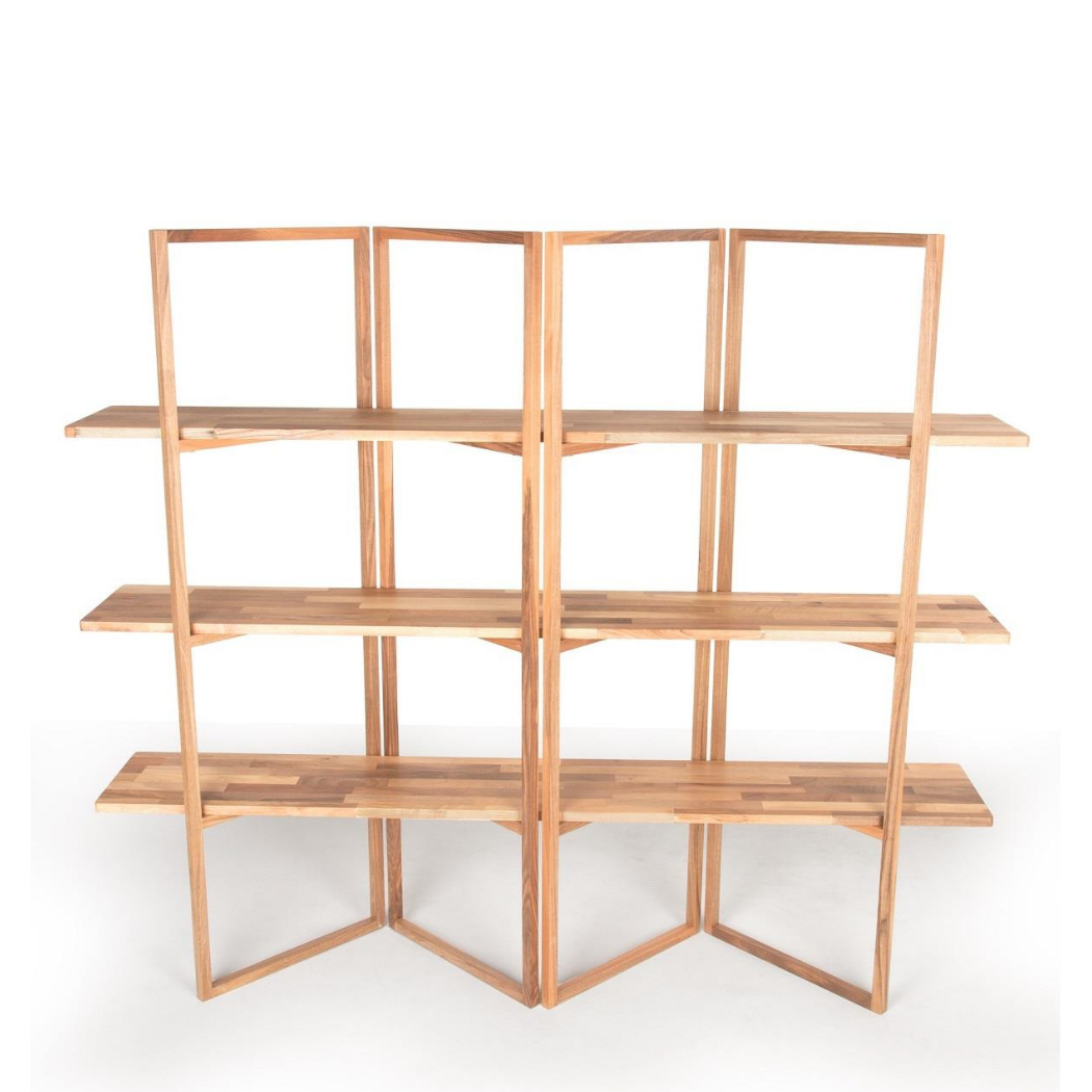 Shelfish Ahşap Kayın Kitaplık - Raf