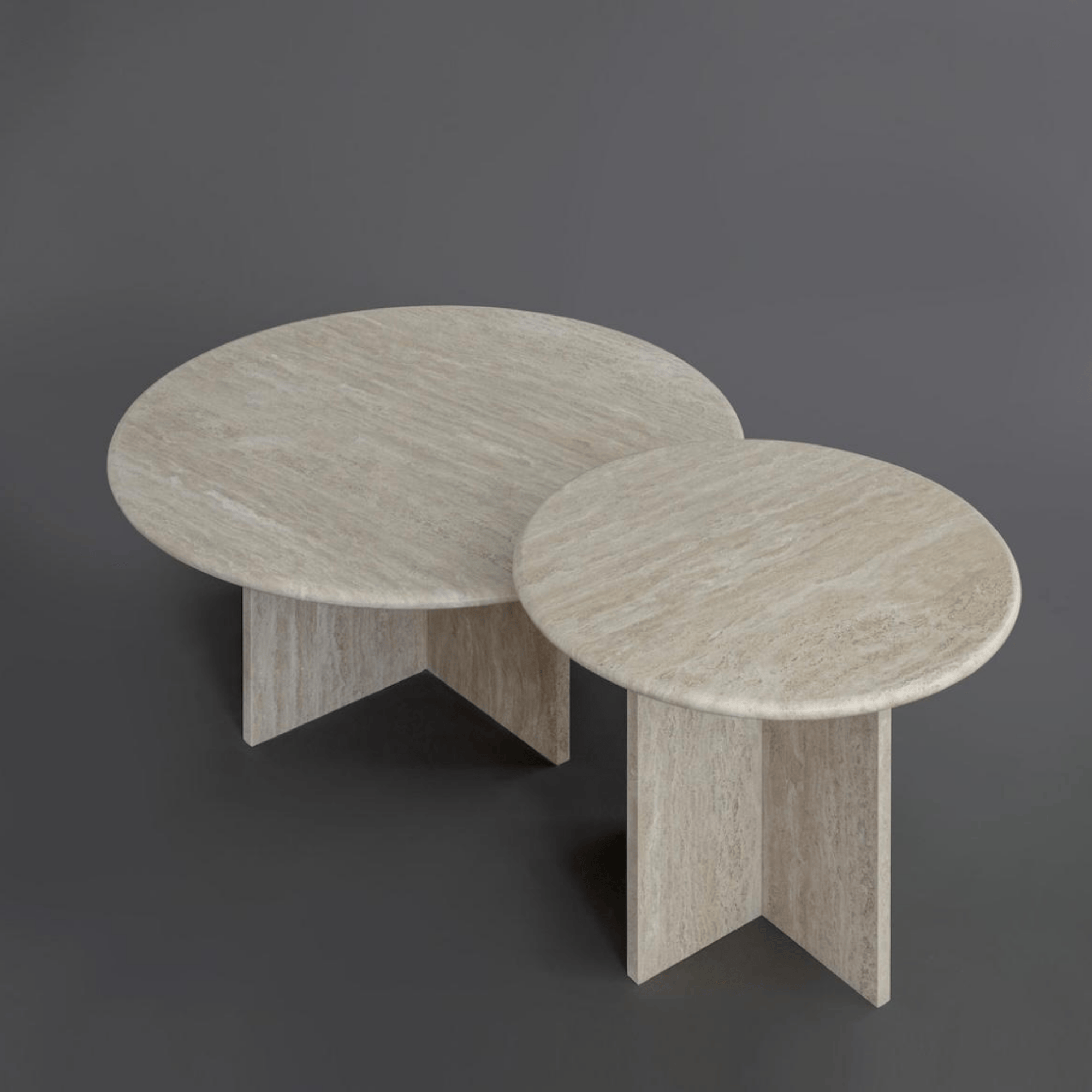 Universe Traverten Orta Sehpa-Sehpa-Marmony Concept-NowShopFun