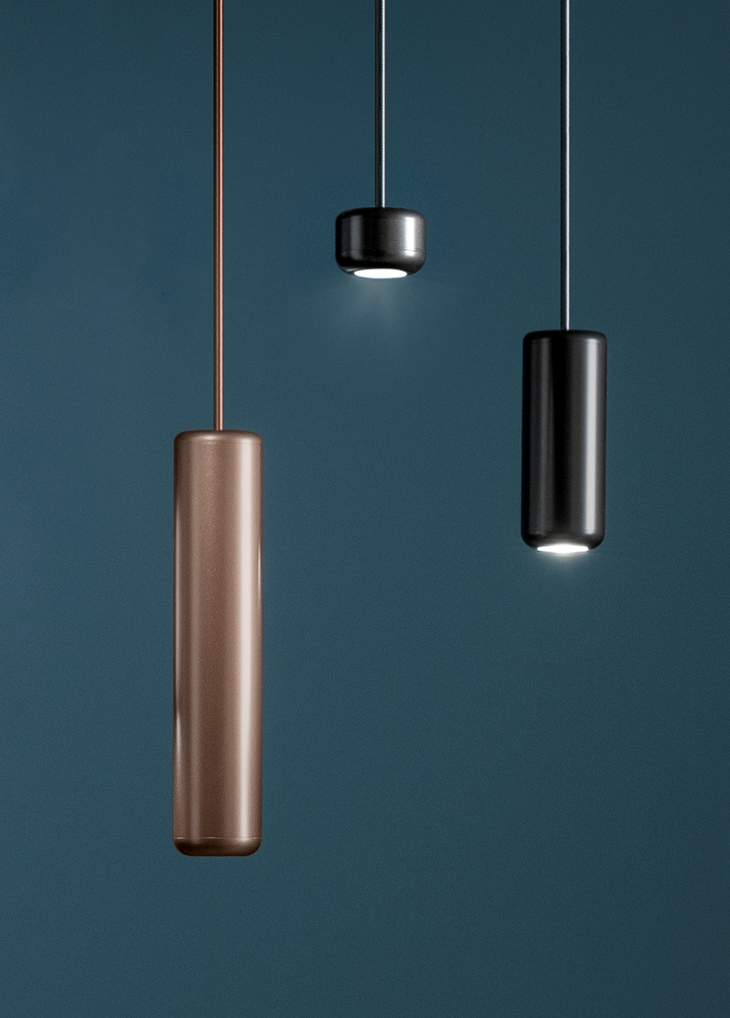 Urban 1l Sarkit Nikel Ø13.5x26cm Max H 250cm Led 2700k