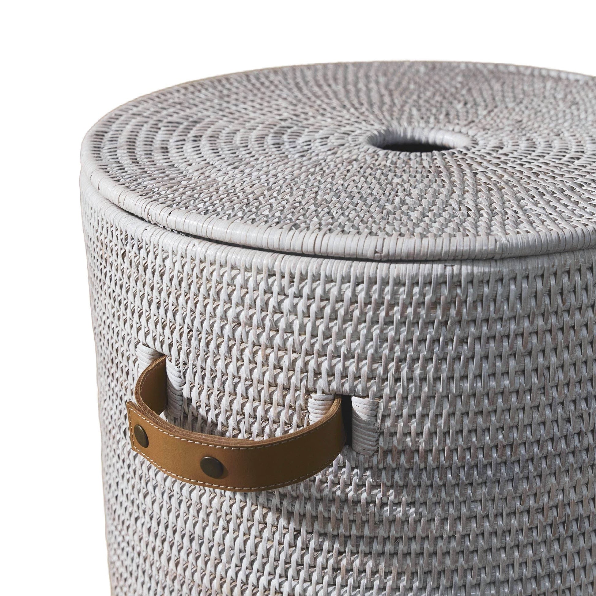 Uzun Kapaklı Rattan Sepet