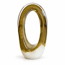 Uzun Oval Halka Formunda Dekoratif Cam Obje-Dekoratif Ürün-Garni Design House-NowShopFun