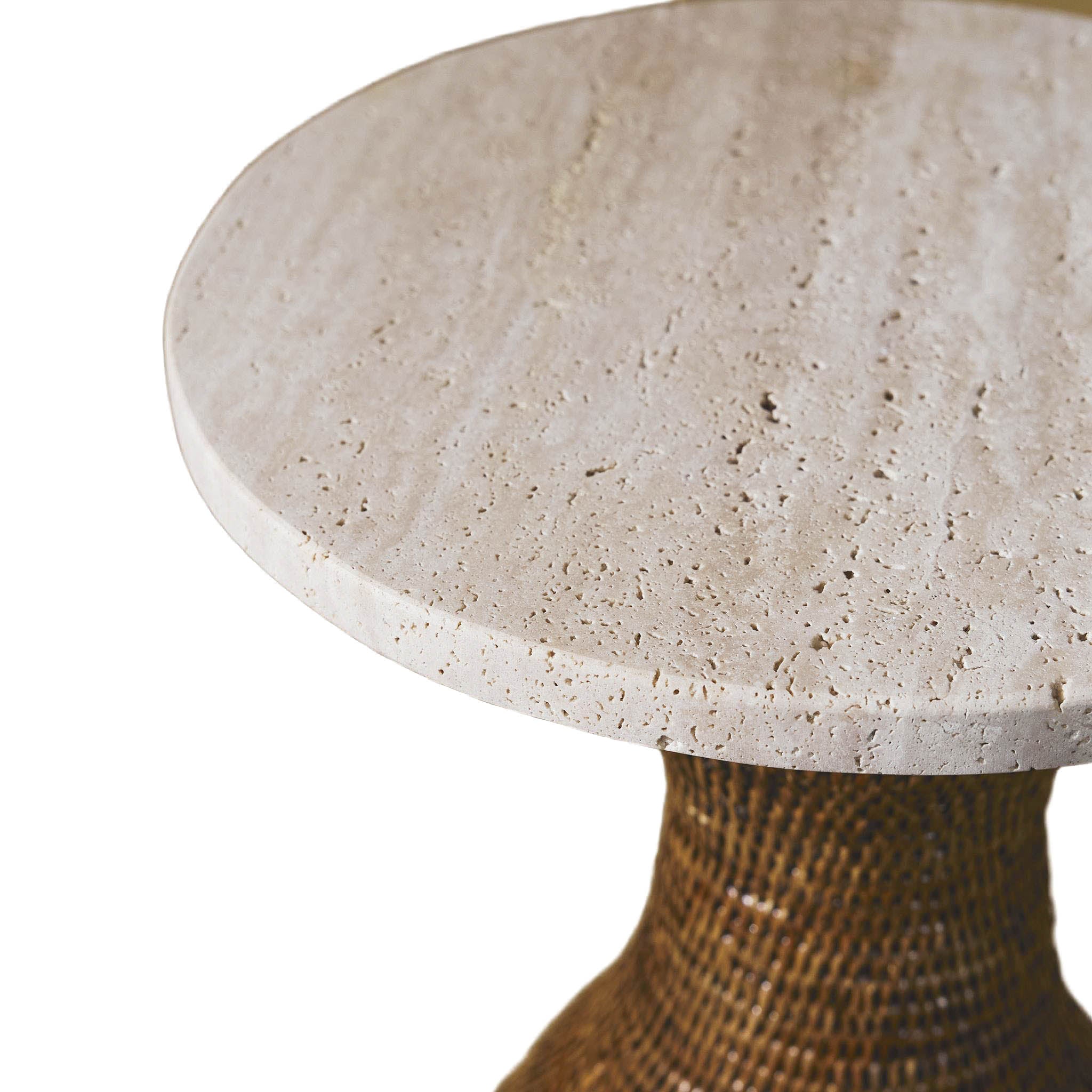 Uzun Rattan Yan Sehpa