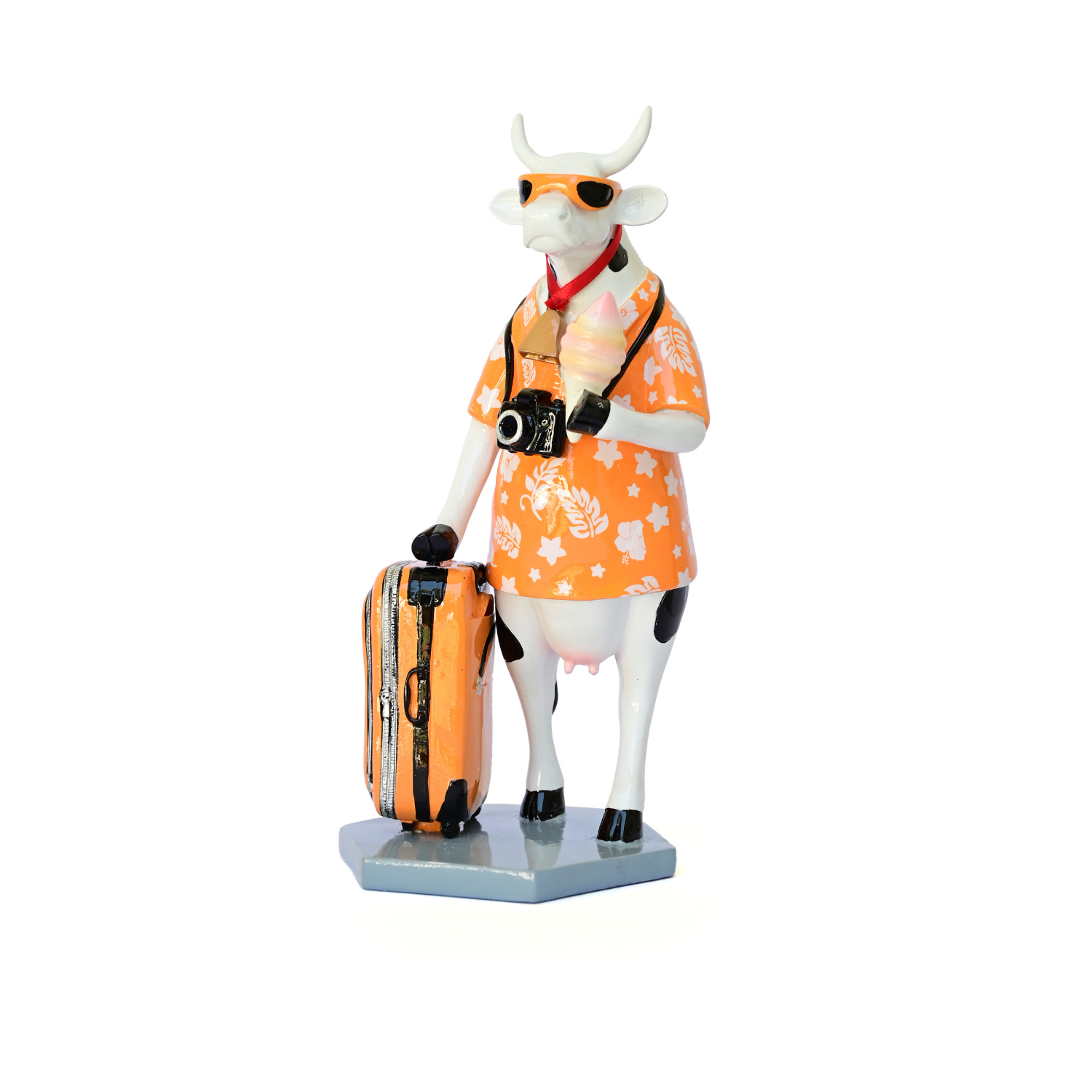Vacation Cow - El Yapımı İnek Figürü