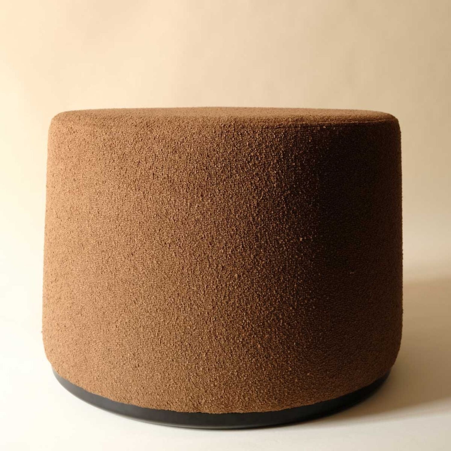 Vale Bukle Yuvarlak Puf