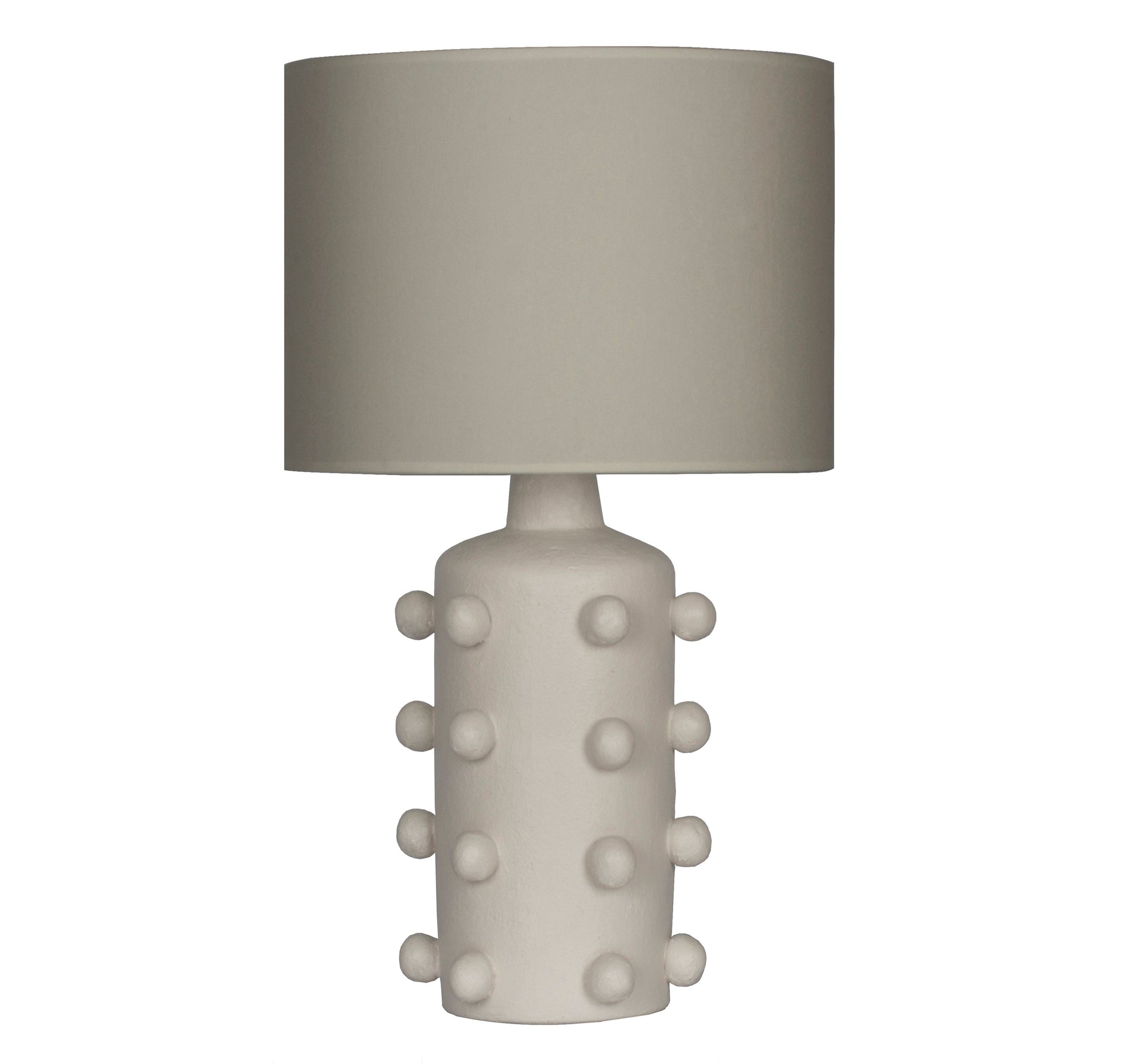 Valencia Seramik Taş Rengi Abajur