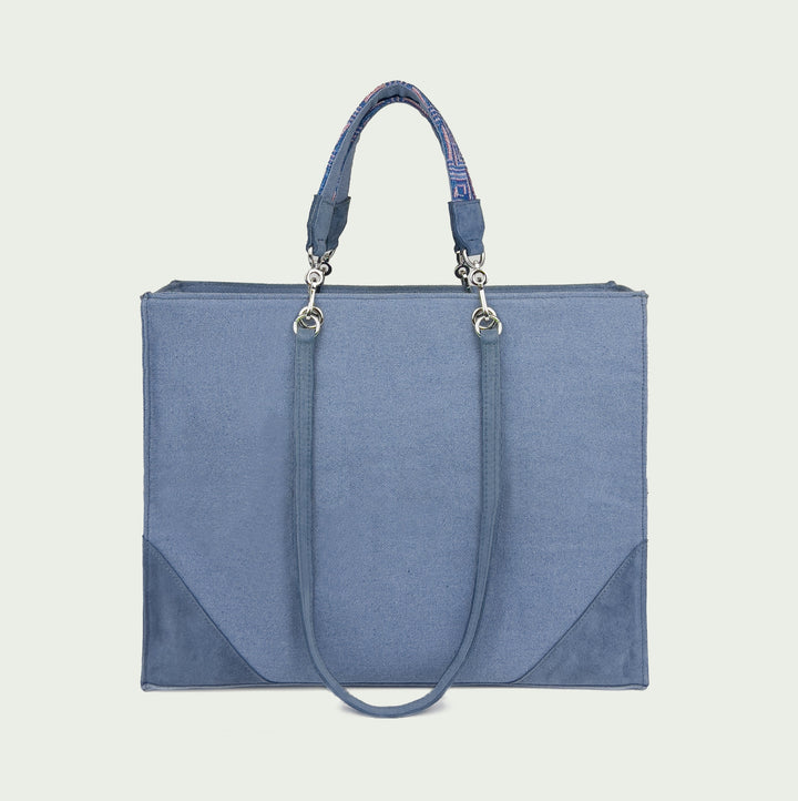 Valeria Ocean Tote Bag-Tote Çanta-D'ylla Atelier-NowShopFun