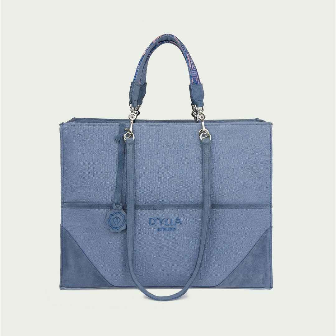 Valeria Ocean Tote Bag-Tote Çanta-D'ylla Atelier-NowShopFun