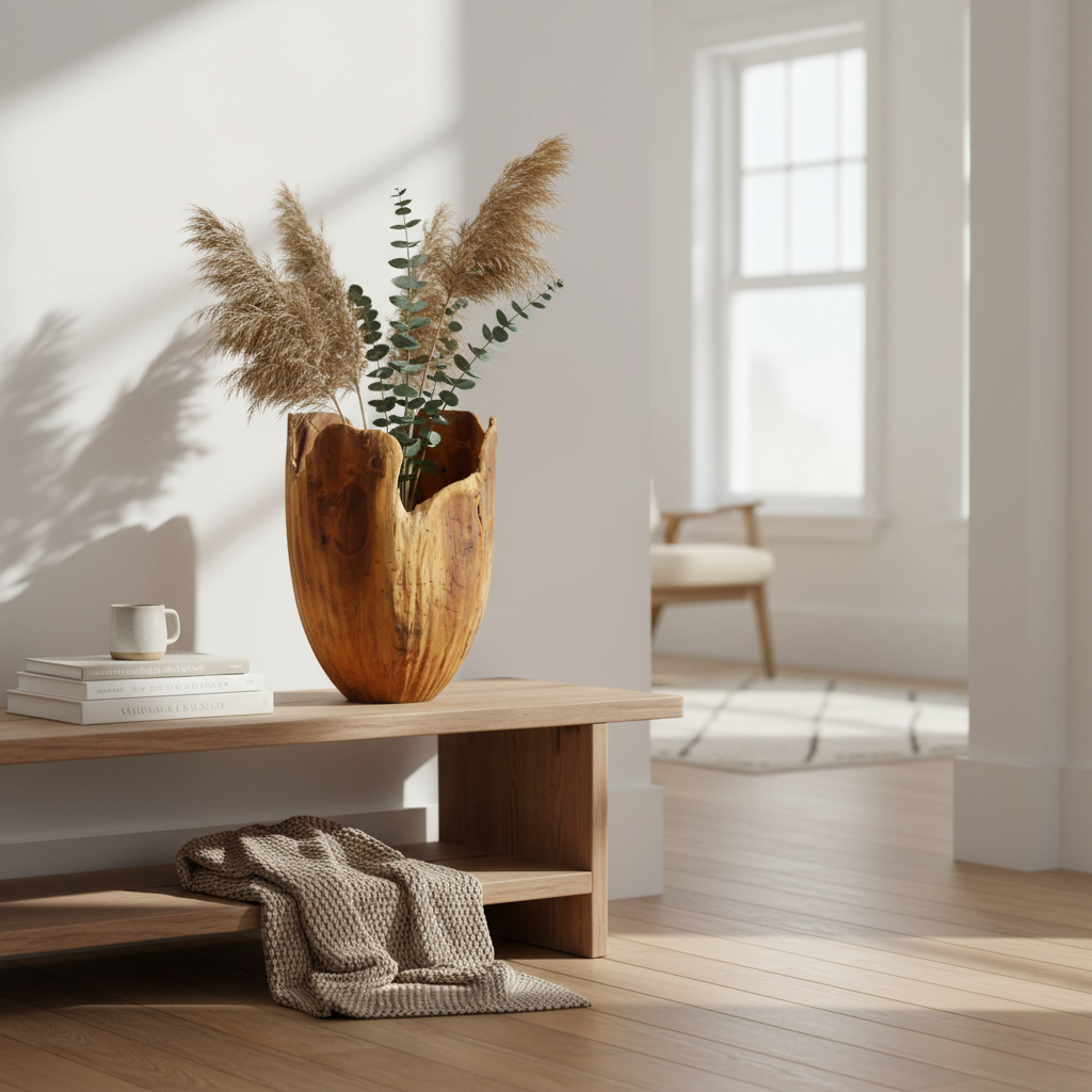 Vazo Teak Naturel