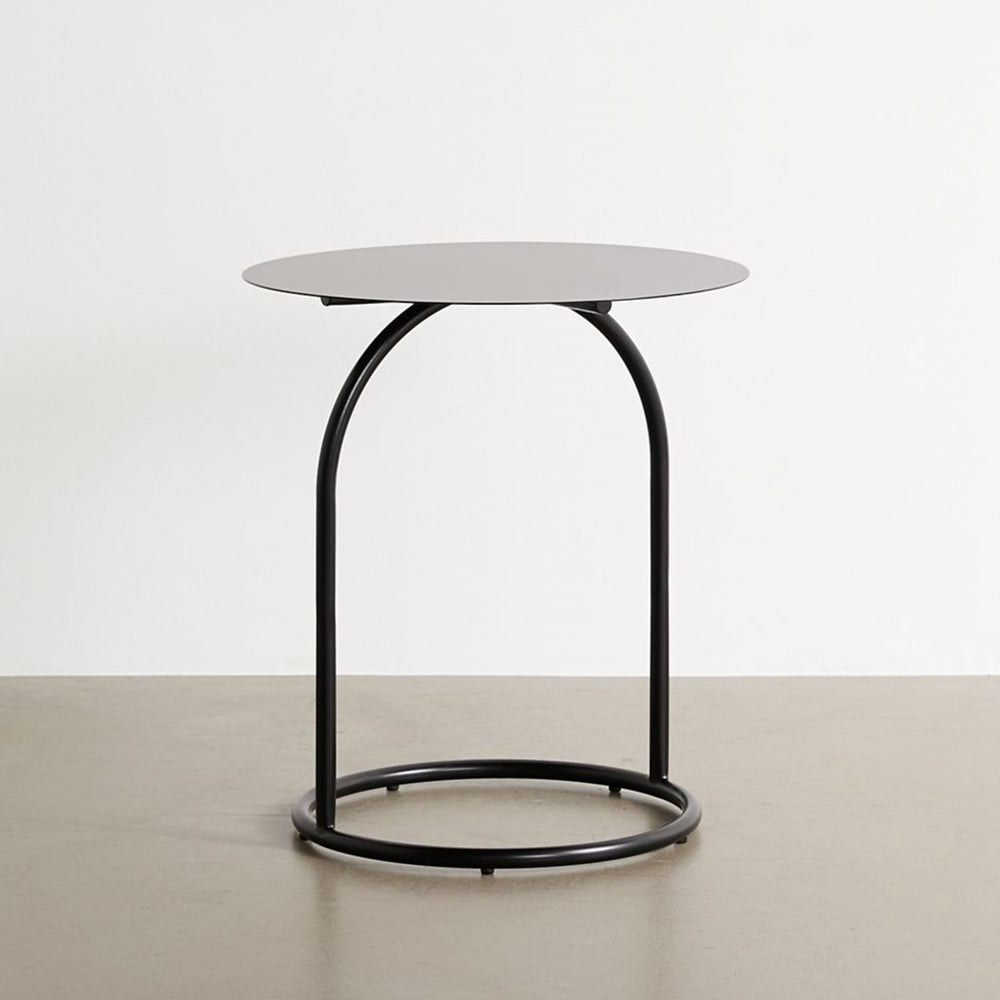 Vega Yuvarlak Metal Yan Sehpa