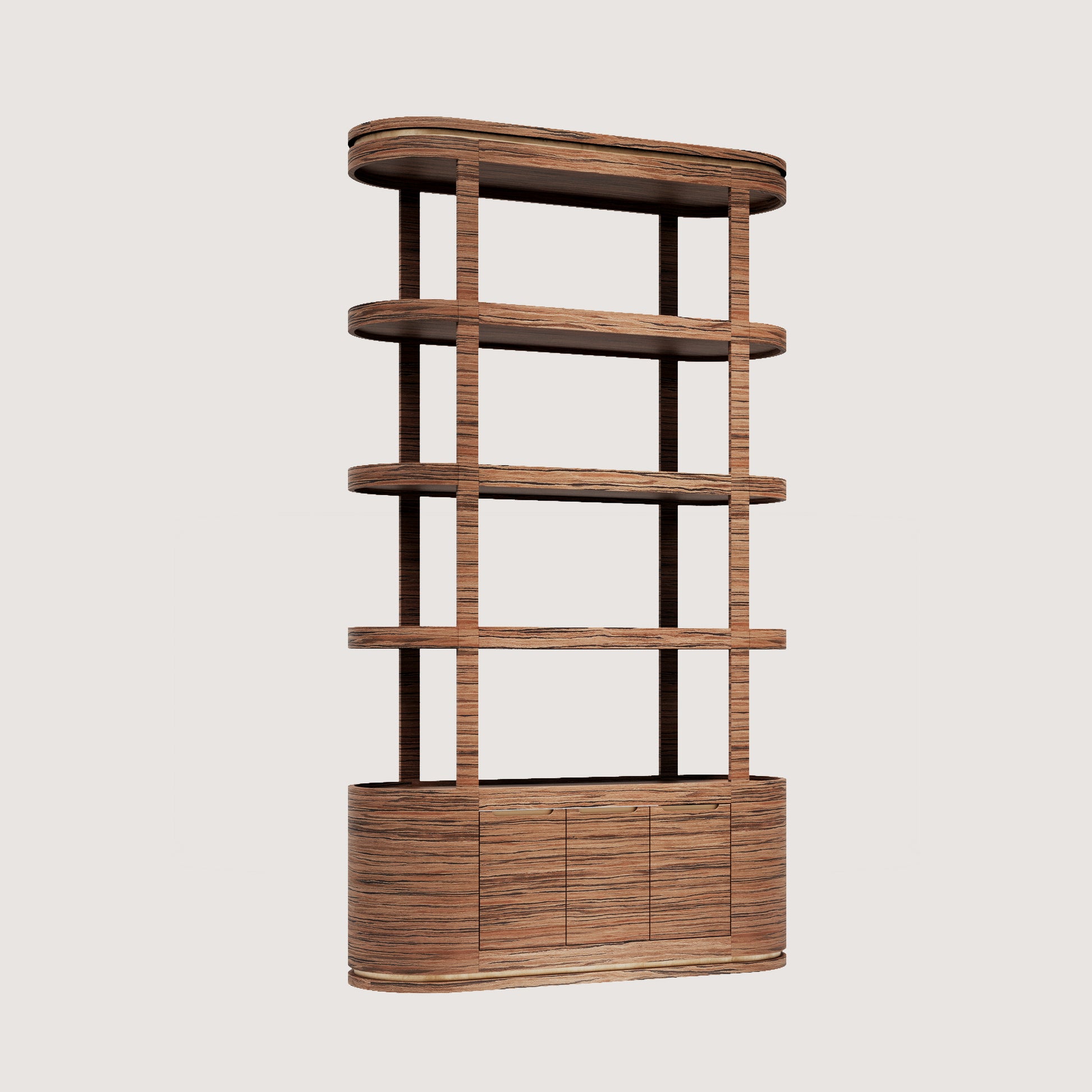 Vegas Japanese Cedar Dolaplı Kitaplık Extend