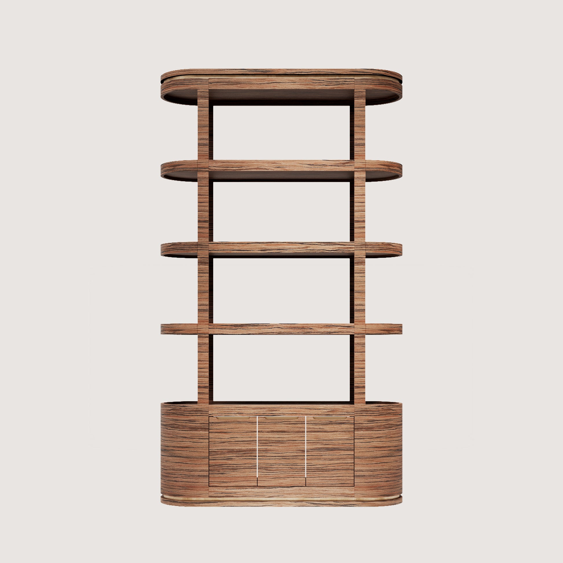 Vegas Japanese Cedar Dolaplı Kitaplık Extend