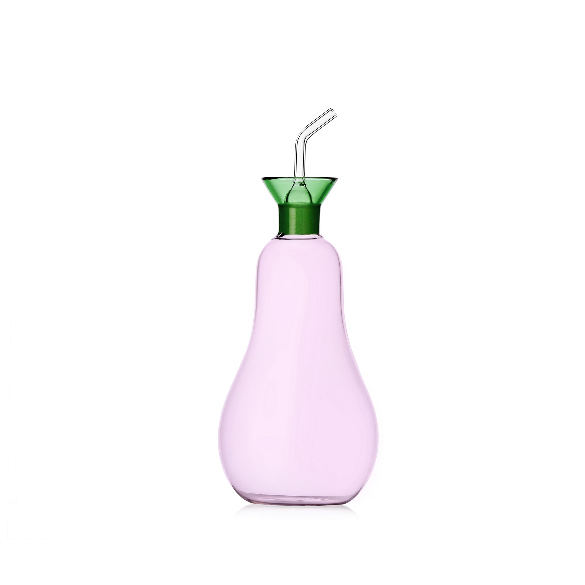 Vegetables Koleksiyonu Mor Patlıcan Formlu Cam Yağ Şişesi (450Ml)