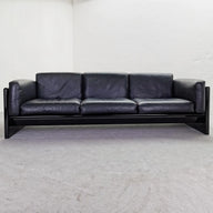 Velmonde | Mimari Çerçeveli Üçlü Deri Kanepe-Koltuk-Innature Home-NowShopFun