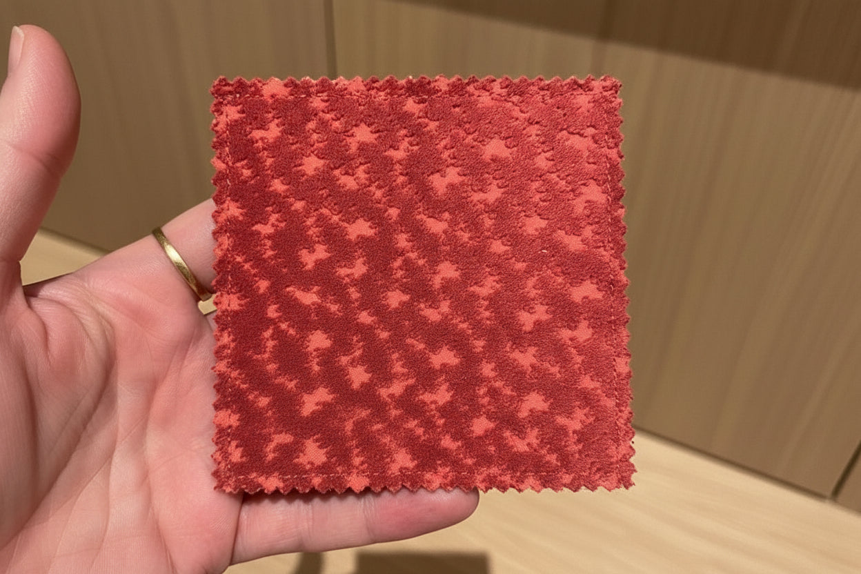 Velvet Bubble, Bulut Desenli Kabartmalı Puf/Yan Sehpa