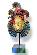 Venedik Maskesi Heykeli | Renk Geçişli Özel Tasarım-Heykel-And Iconic Art Store-NowShopFun