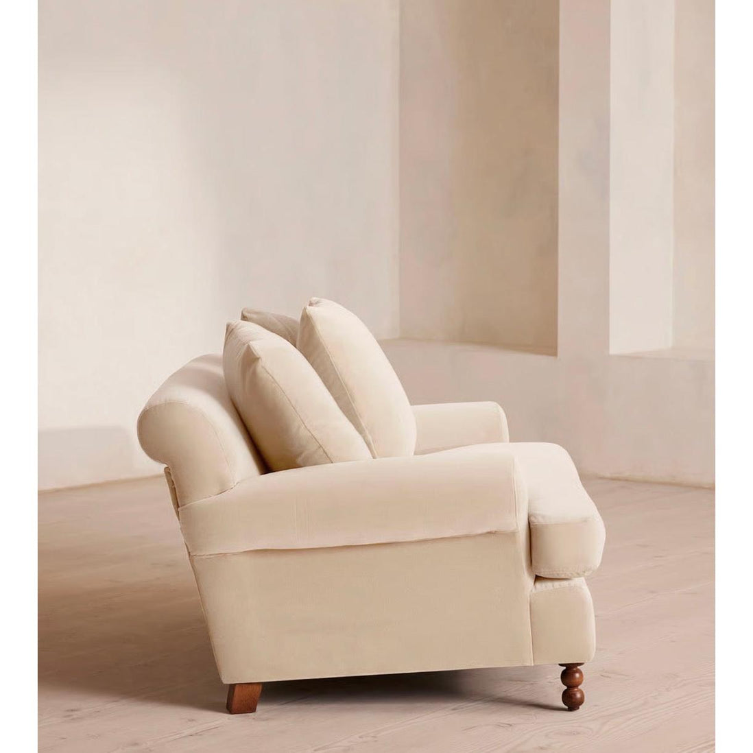 Venira Kadife Berjer-Sofalab-Gri-NowShopFun