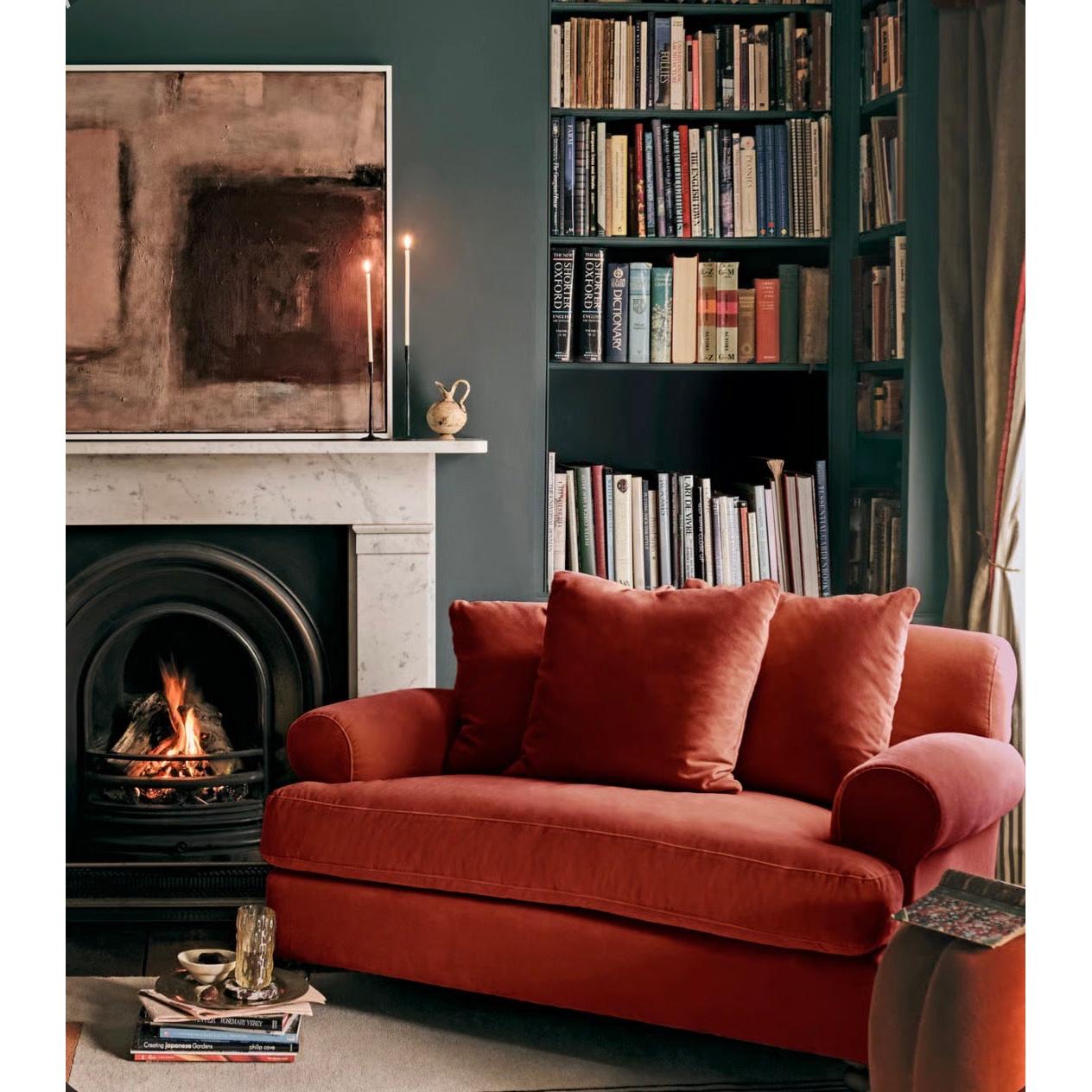 Venira Kadife Berjer-Sofalab-Gri-NowShopFun