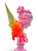 Venüs Heykeli | Dondurma Detaylı Pembe Pop Art Büst