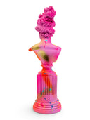 Venüs Heykeli | Pembe Yes! Graffiti Pop Art Büst