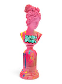 Venüs Heykeli | Pembe YES! Graffiti Pop Art Büst